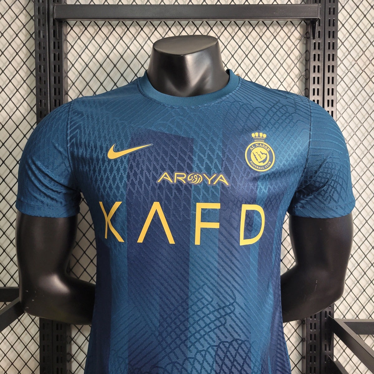 Camisola Al Nassr Away 23/24 - Nike Jogador Masculina - Lançamento