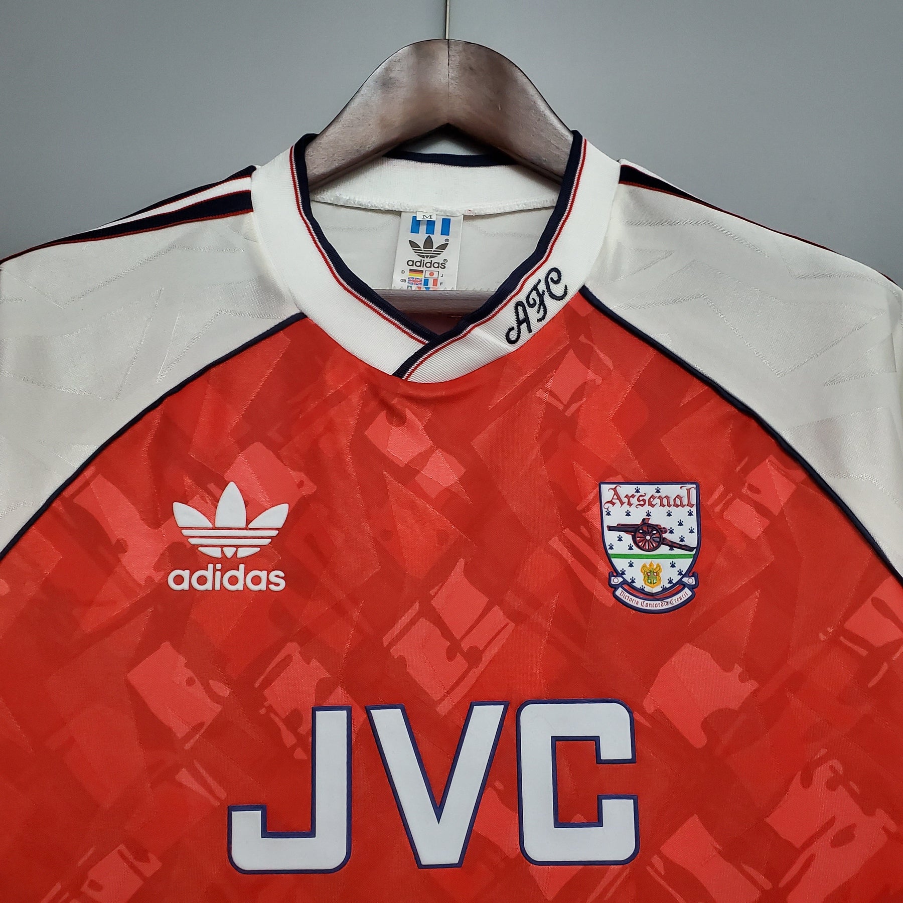Camisola Arsenal Titular 90/92 - Versão Retro