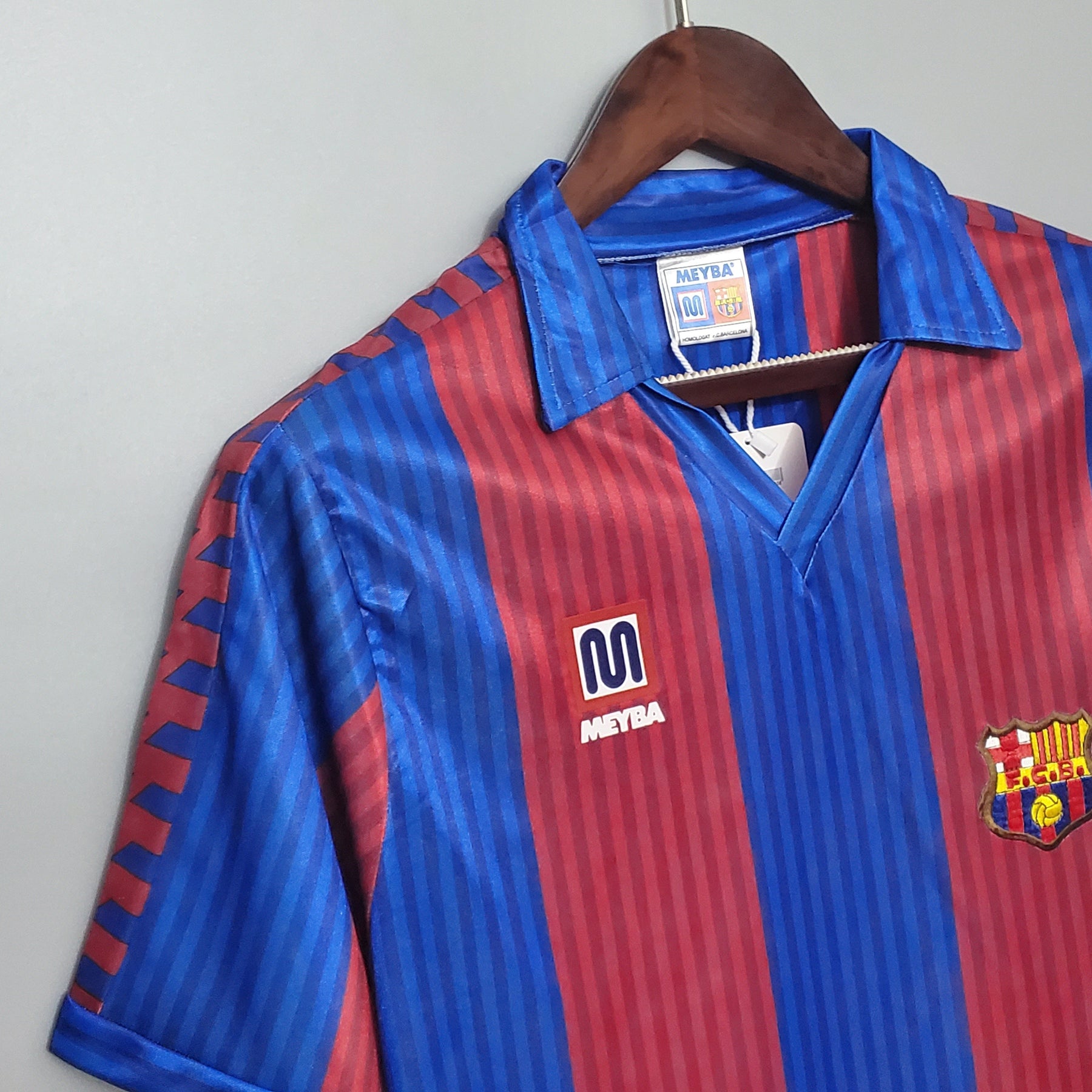 Camisola Barcelona Titular 90/91 - Versão Retro