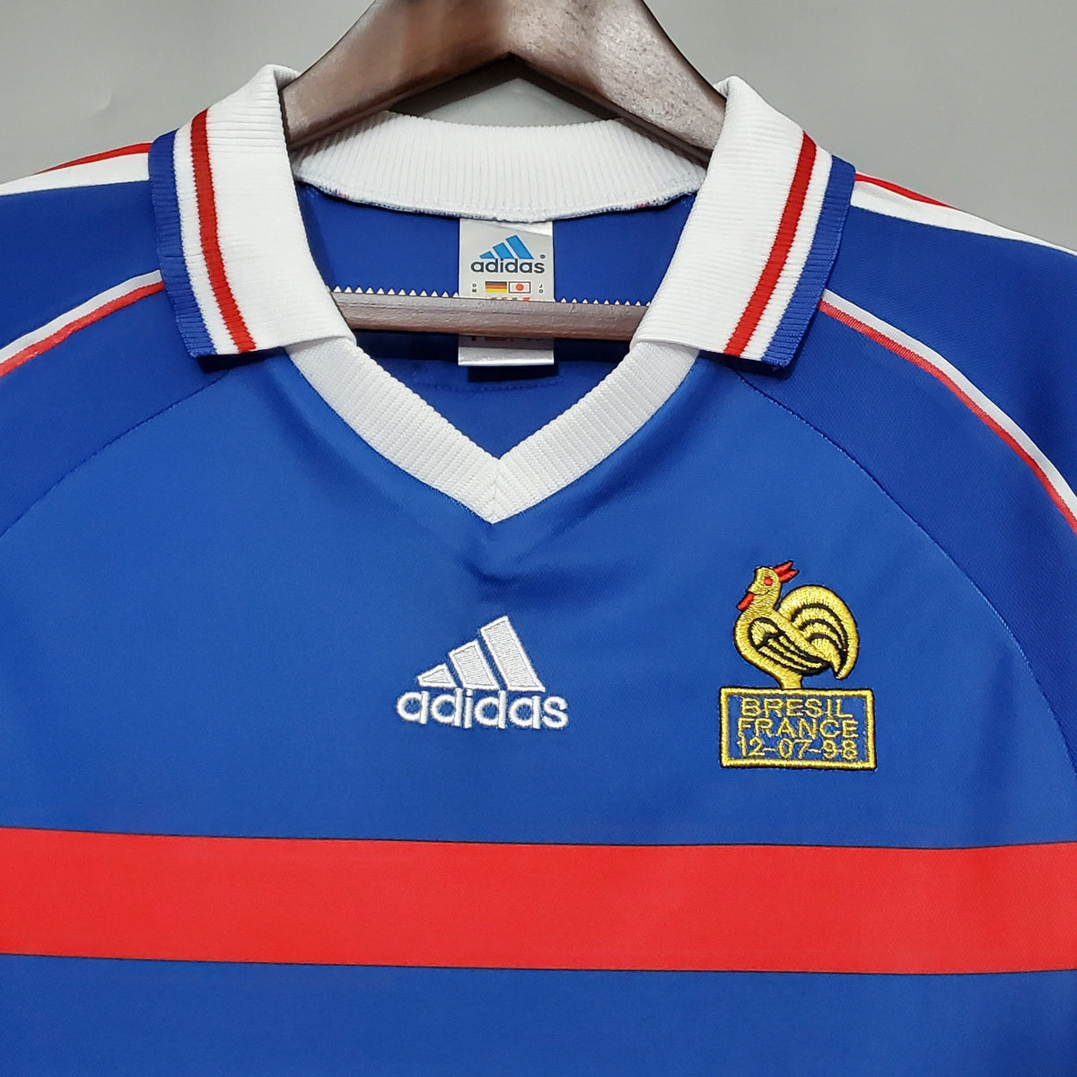 Camisola França Titular 1998 - Versão Retro