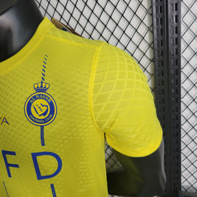 Camisola Al Nassr Home 23/24 - Nike Jogador Masculina - Lançamento