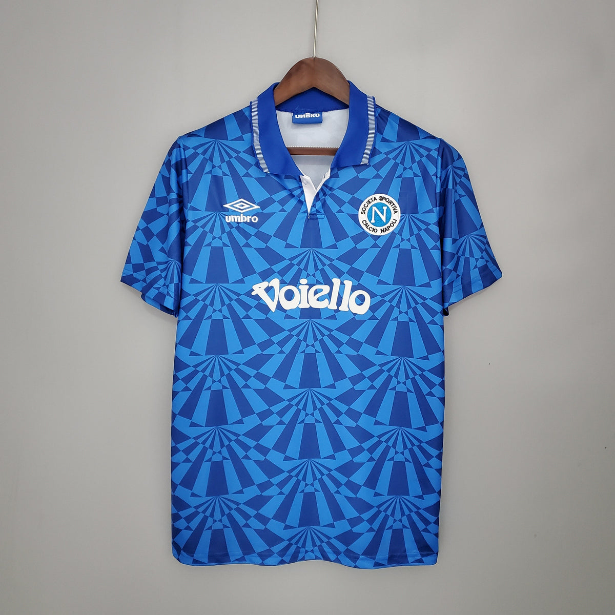 Camisola Napoli Titular 91/93 - Versão Retro