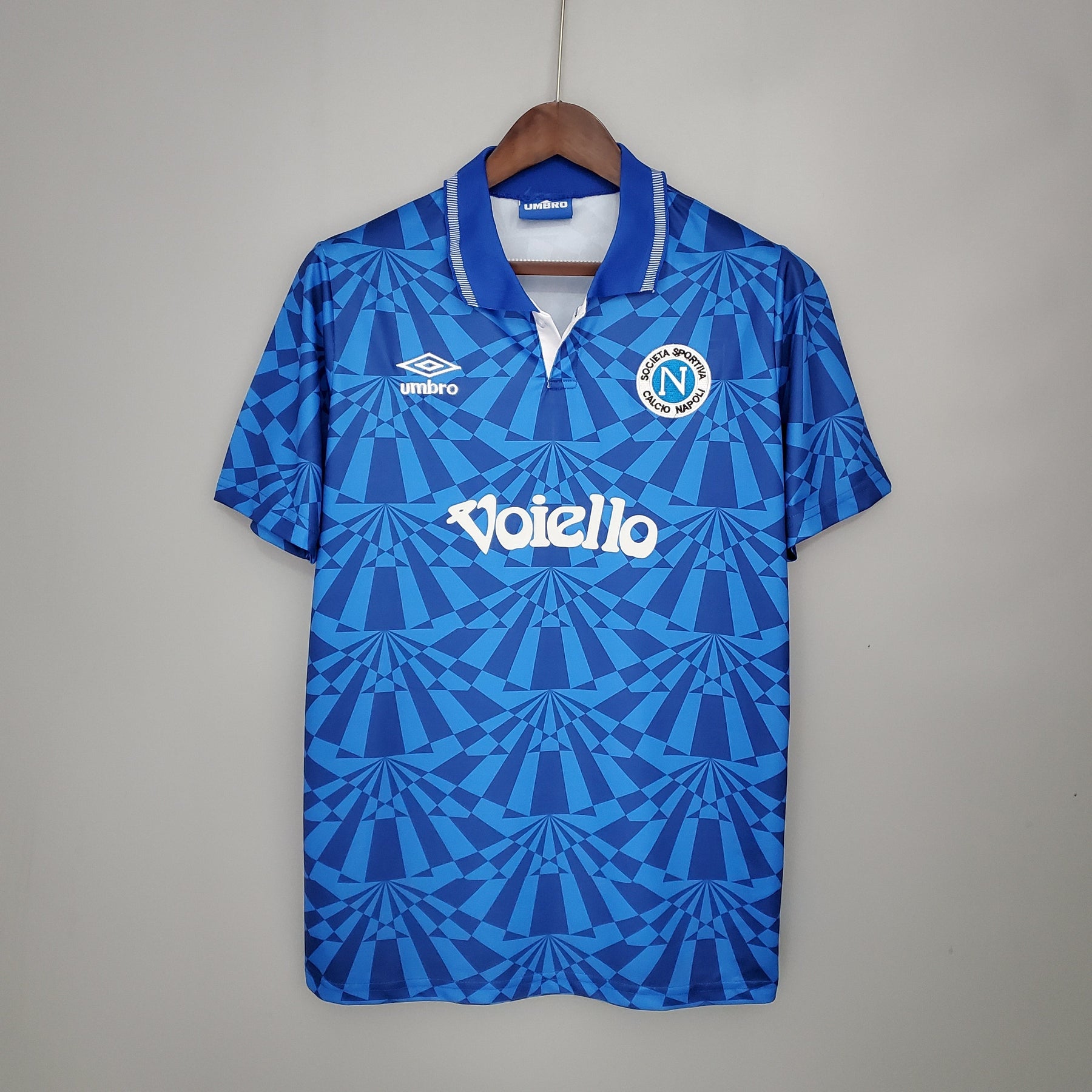 Camisola Napoli Titular 91/93 - Versão Retro