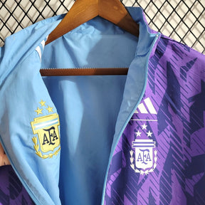 Casaco Corta Vento Argentina Dupla Face 2023